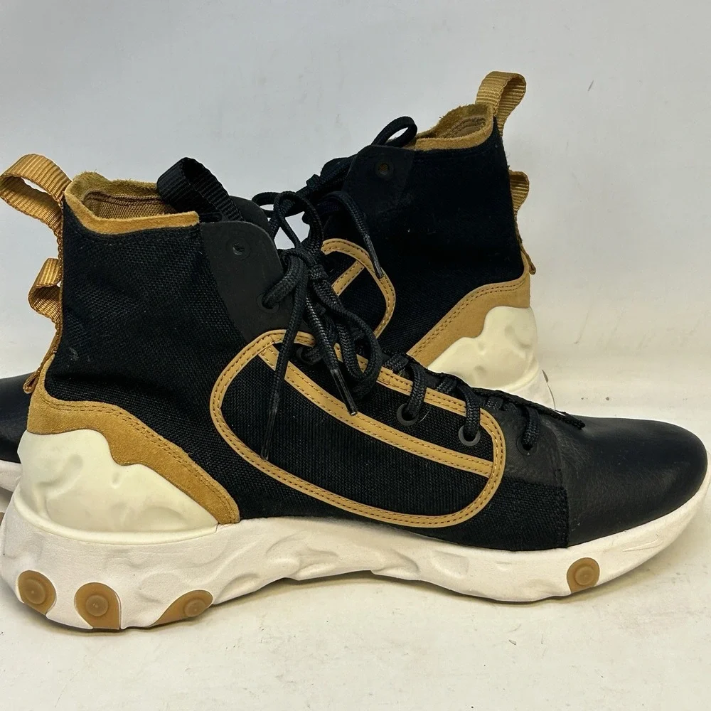Nike React Ianga 'THE10TH' AV5555-001 High Top‎ Sneaker Shoes Men's 12